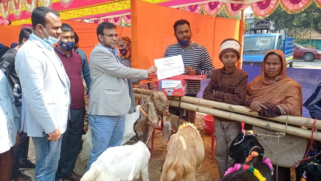 গোয়ালন্দে দিনব্যাপী প্রাণীসম্পদ প্রদর্শনী অনুষ্টিত