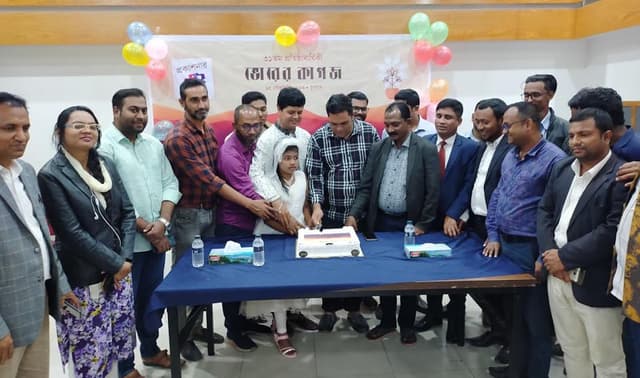 উৎসবমুখর পরিবেশে বরিশালে ভোরের কাগজের প্রতিষ্ঠা বার্ষিকী পালিত