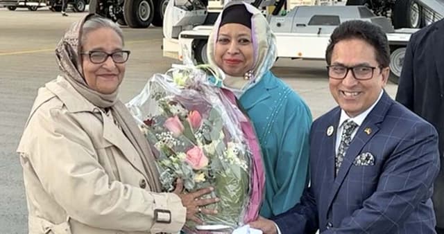 জার্মানি পৌঁছেছেন প্রধানমন্ত্রী