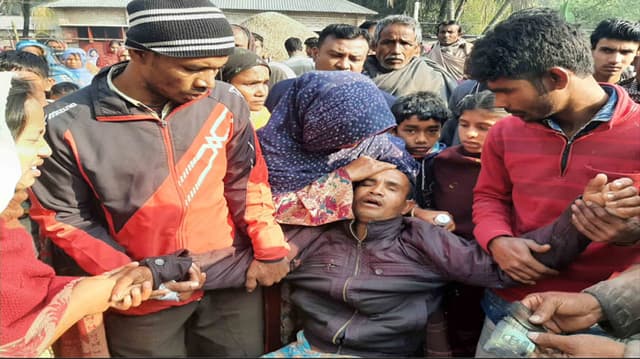মেয়ের বিয়ের আগেরদিন বাড়িঘরে আগুন !