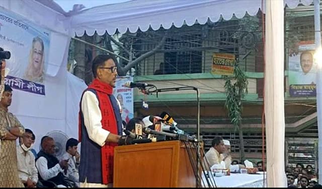 সরকারের উন্নয়নে দেশের জনগণ খুশি: ওবায়দুল কাদের