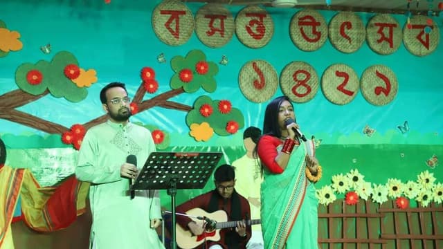 জবির বিভাগে বিভাগে বসন্ত উৎসব