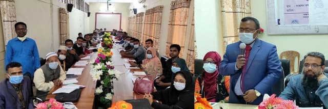 ঝিনাইদহে পল্লী চিকিৎসকদের ২১দিন ব্যাপী প্রশিক্ষন চলছে