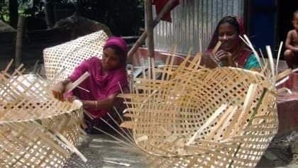 হারিয়ে যাচ্ছে বরিশালের ঐতিহ্যবাহী বাঁশ-বেত শিল্প