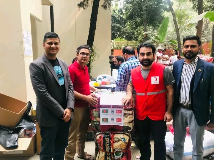 দ্বিতীয় বারের মত তুরস্কে মানবিক সহায়তা পাঠালো নোবিপ্রবি