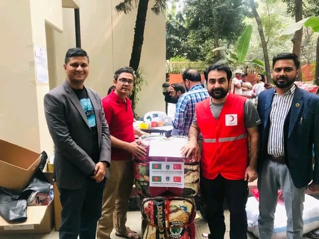 দ্বিতীয় বারের মত তুরস্কে মানবিক সহায়তা পাঠালো নোবিপ্রবি