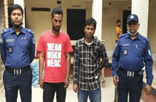 কালিয়াকৈরে স্বামীকে আটকে রেখে স্ত্রীকে দলবদ্ধ ধর্ষণ গ্রেপ্তার ২