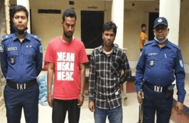 কালিয়াকৈরে স্বামীকে আটকে রেখে স্ত্রীকে দলবদ্ধ ধর্ষণ গ্রেপ্তার ২