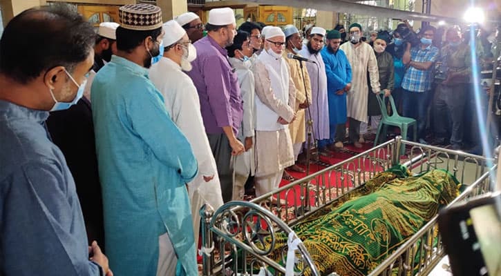 এটিএম শামসুজ্জামানের প্রথম জানাজা সম্পন্ন