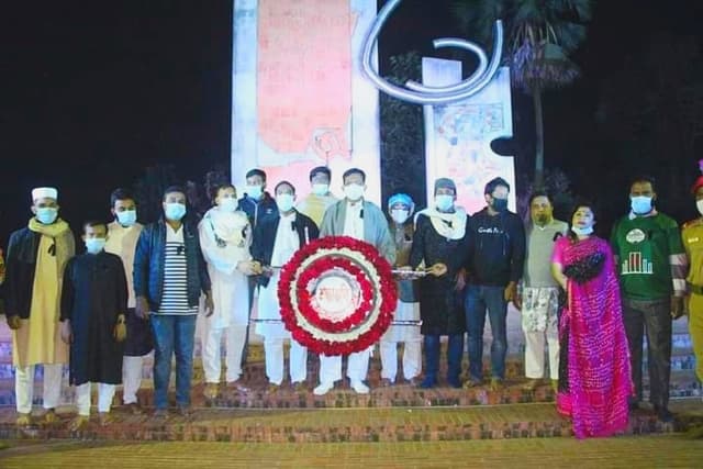 কুবিতে ভাষা শহীদদের স্মরণে মাতৃভাষা দিবস পালিত