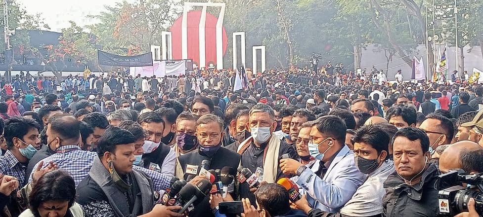 বাংলার চেতনা, মুক্তিযুদ্ধের চেতনাকে বিএনপি ধ্বংস করেছে: তথ্যমন্ত্রী
