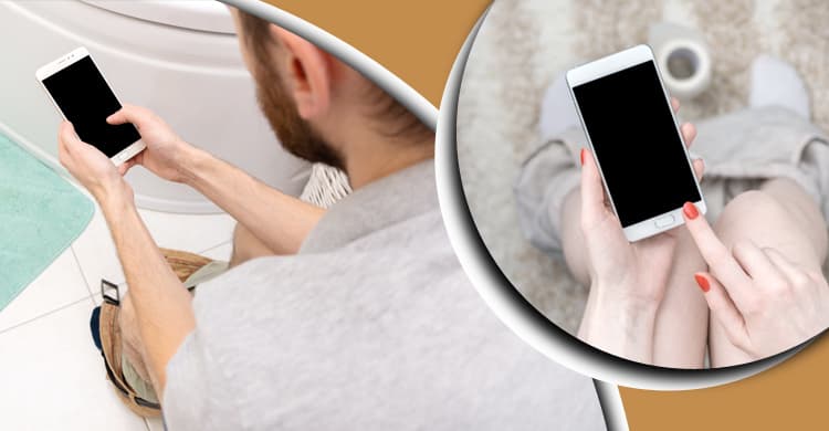 টয়লেটে মোবাইল নিলে হতে পারে যেসব রোগ