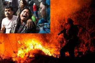 অগ্নিকাণ্ডের বিভৎসতা যেন পিছু ছাড়ছেনা