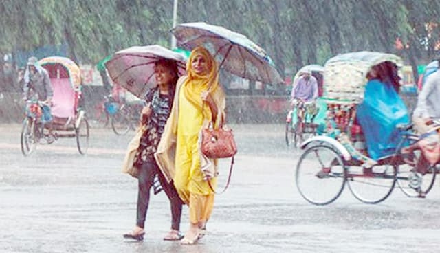 আগামী ৩ দিন বৃস্টির সম্ভাবনা