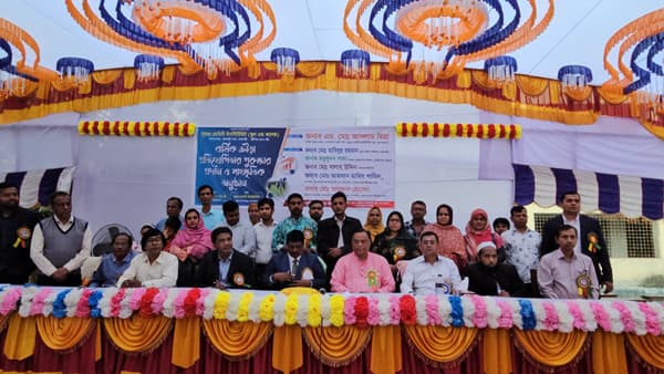 খানখানাপুর সুরাজ মোহিনী ইনস্টিটিউটে বার্ষিক ক্রিড়া ও সাংস্কৃতিক প্রতিযোগিতা
