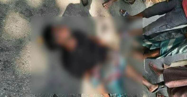 হিজলায় ইটের ট্রলি ও ভ্যানের মুখোমুখি সংঘর্ষে নিহত ১