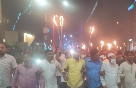 পুলিশের ধাওয়ায় ছত্রভঙ্গ বিএনপির মশাল মিছিল