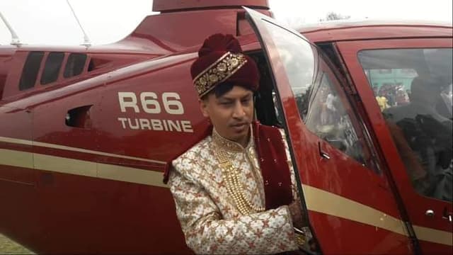 হেলিকপ্টারে বর আসলেও ফেরত গেলেন কনে ছাড়াই
