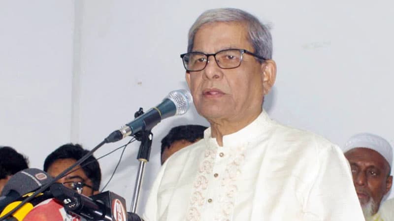 আগামী নির্বাচন হবে তত্ত্বাবধায়ক সরকারের অধীনে: মির্জা ফখরুল