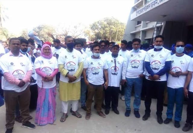 আত্রাইয়ে বঙ্গবন্ধু শেখ মুজিব ডিজিটাল ম্যারাথন অনুষ্ঠিত