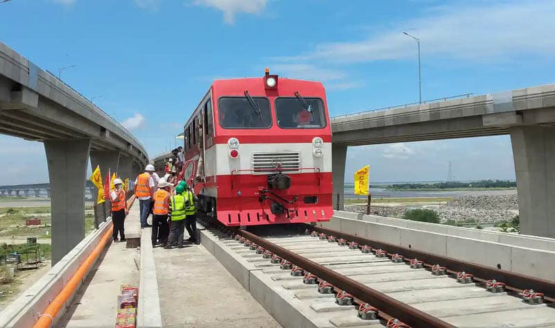 জুনেই শেষ হচ্ছে পদ্মা রেল সেতুর নির্মাণকাজ
