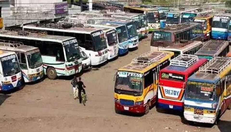 রাজশাহীর সঙ্গে সারাদেশের বাস চলাচল বন্ধ