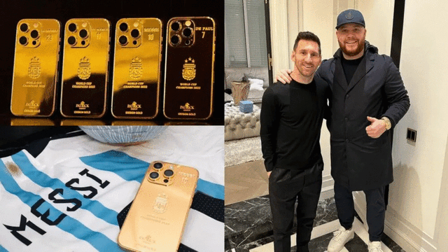 বিশ্বকাপজয়ী দলের সবাইকে স্বর্ণের আইফোন উপহার দিলেন মেসি