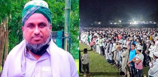 মাওলানা আব্দুল আজিজ এর ইন্তেকাল, জানাযা'য় হাজার হাজার মানুষের ঢল