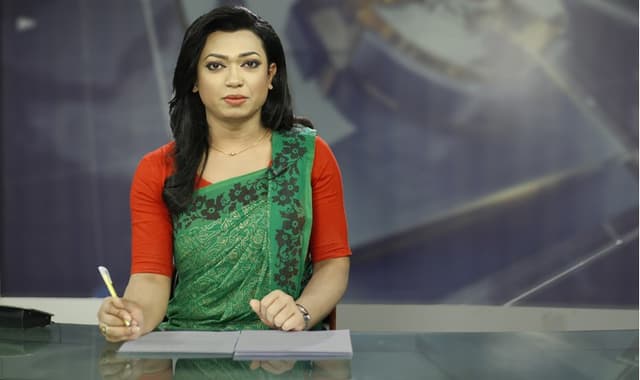 তাসনুভা দেশের প্রথম তৃতীয় লিঙ্গের সংবাদ পাঠক