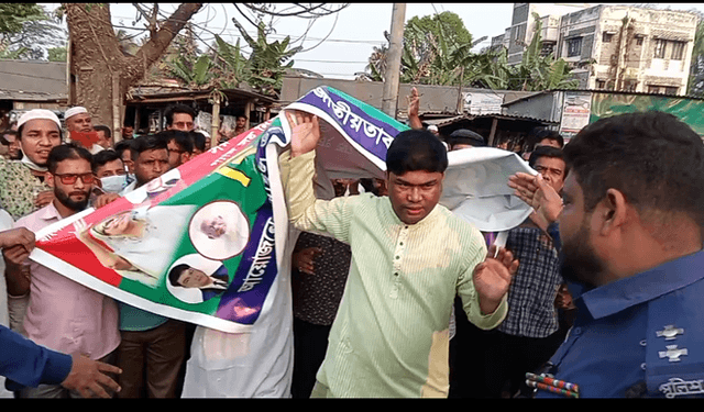 ​​​​​সরাইলে বিএনপির বিক্ষোভ মিছিল