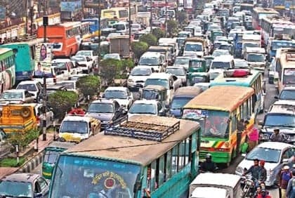 রাজধানীর উত্তরায় ১৪ দিন যানজটের শঙ্কা