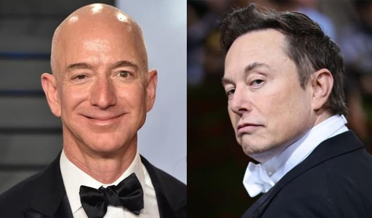 ইলন মাস্ককে টপকে বিশ্বের শীর্ষ ধনী জেফ বেজোস