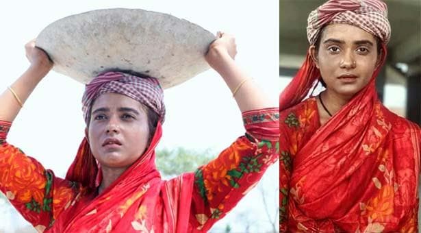 তিশা এবার নির্মাণ শ্রমিক!