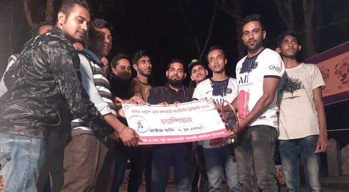 নেছারাবাদে অমর একুশে ব্যাডমিন্টন টুর্নামেন্ট অনুষ্ঠিত