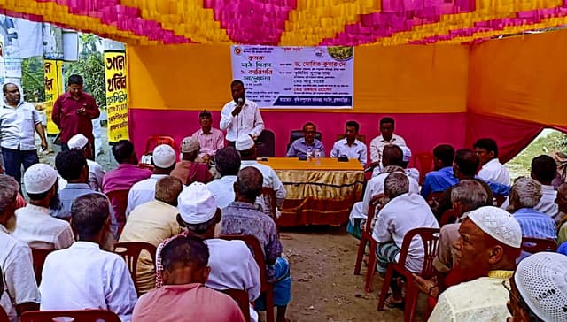 সরাইলে কৃষক মাঠ দিবসও আলোচনা সভা অনুষ্টিত হয়েছে