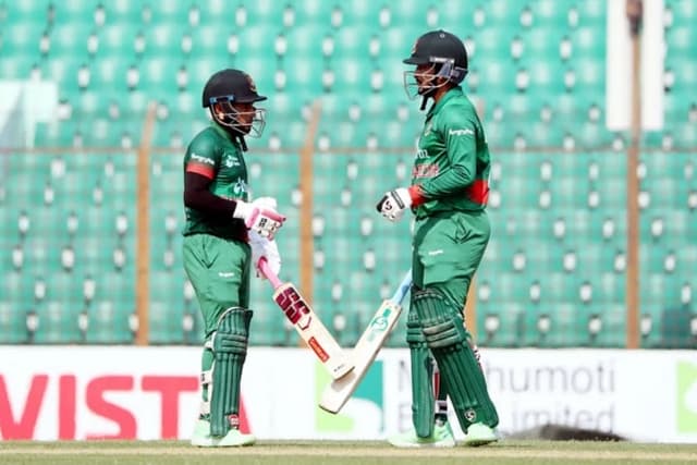 তিন ব্যাটারের ফিফটিতে বাংলাদেশের সংগ্রহ ২৪৬