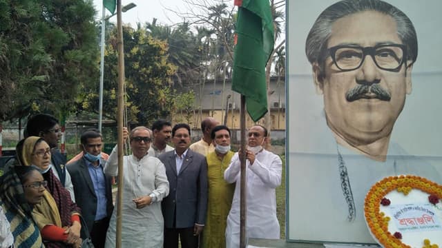 পাঁচবিবিতে ঐতিহাসিক ৭ই মার্চ পালিত