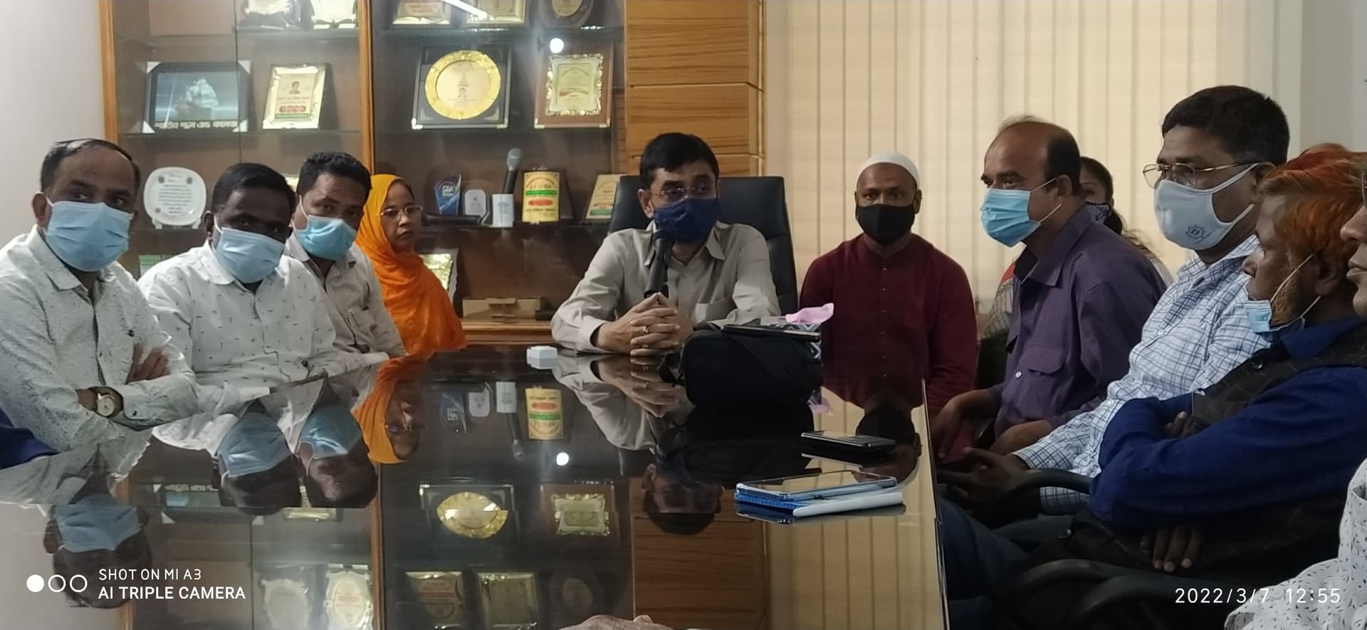 কালিয়াকৈরে সাংবাদিকদের সাথে পৌর মেয়র মজিবুরের মতবিনিময়