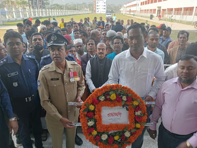 ডাসারে উপজেলা প্রশাসন ও উপজেলা আ.লীগের উদ্যোগে ঐতিহাসিক ৭ই মার্চ উদযাপন