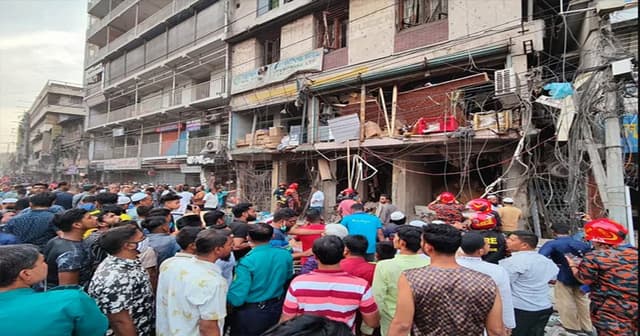 গুলিস্তানের একটি ভবনে বিস্ফোরণ, নিহত ৪