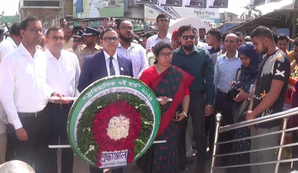 পিরোজপুরে যথাযোগ্য মর্যাদায় ঐতিহাসিক ৭ই মার্চ পালিত