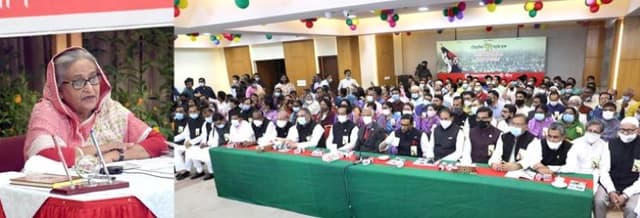 জিয়া ২৫ ও ২৬ মার্চ মানুষ হত্যা করেছেন :প্রধানমন্ত্রী