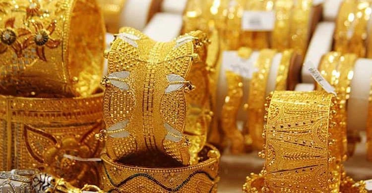 ভরিতে স্বর্ণের দাম কমল ২০৪১ টাকা