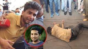 বিমানবন্দরে হাদিসুরের ভাইয়ের আহাজারি