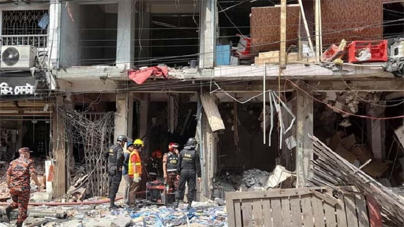 গুলিস্তানে বিস্ফোরণের ঘটনায় মামলা দায়ের