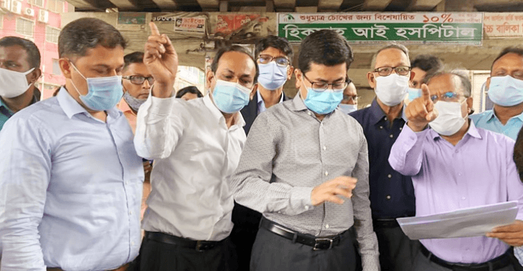 পর্যায়ক্রমে ফ্লাইওভারের নিচের জায়গা দখলমুক্ত হবে: তাপস