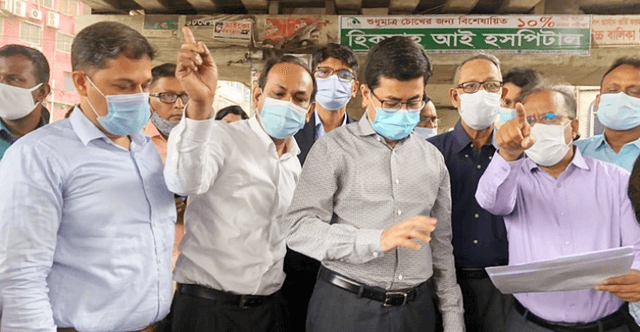 পর্যায়ক্রমে ফ্লাইওভারের নিচের জায়গা দখলমুক্ত হবে: তাপস