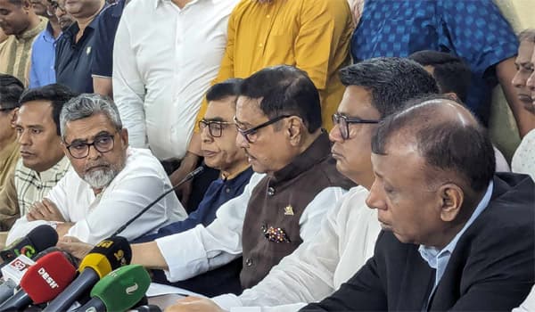 শেখ হাসিনার হাতেই গণতন্ত্র নিরাপদ: ওবায়দুল কাদের