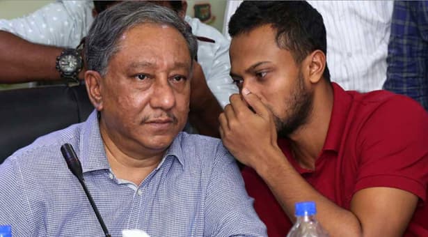 পাপনের সঙ্গে জরুরি বৈঠকে সাকিব