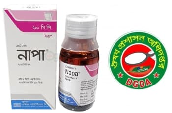 নাপা ‘৩২১১৩১২১ ব্যাচের’ সিরাপ বিক্রি বন্ধের নির্দেশ